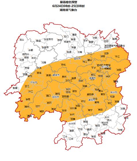 娄底暴雨最新预警信息及影响概述