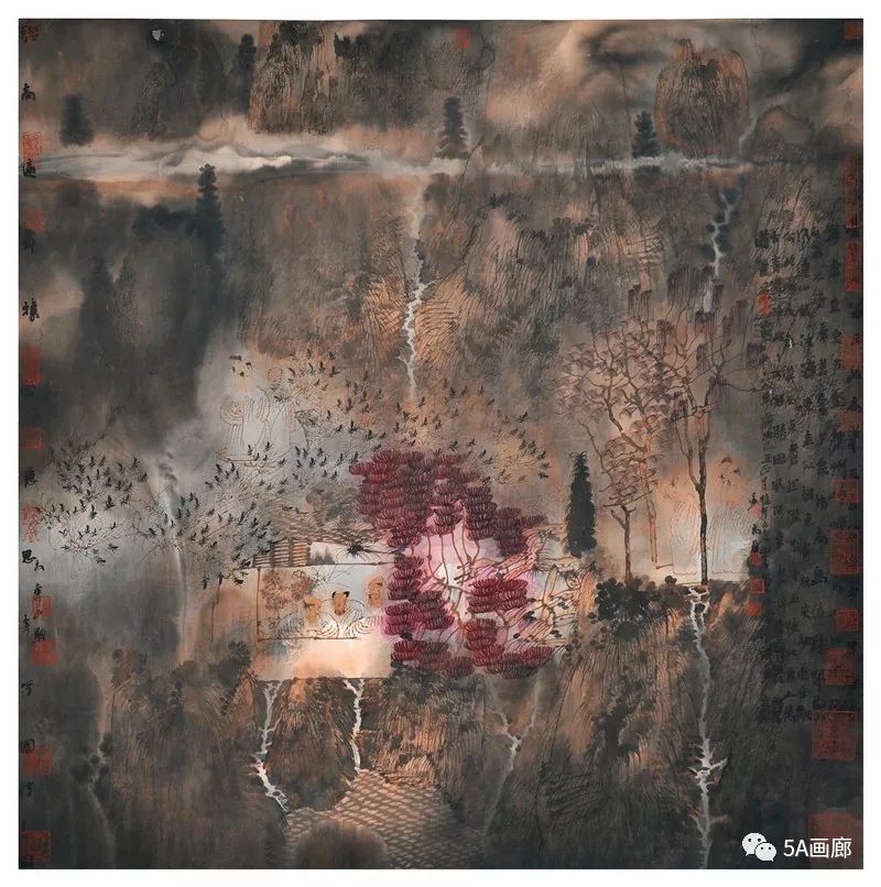 中国画最新动态，传统与现代交融的艺术创新之旅探索