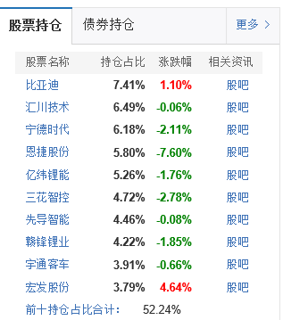 最新基金股票持仓分析与展望揭秘，洞悉投资趋势与机遇